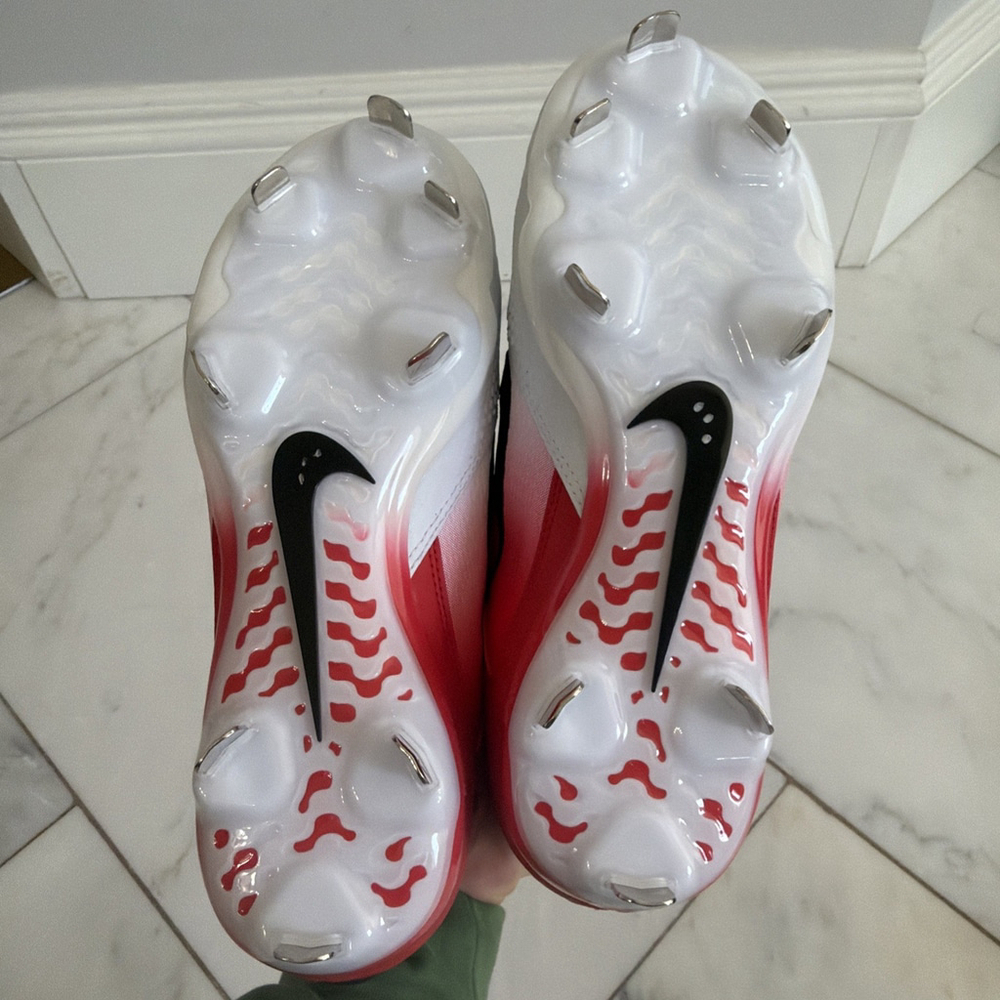Nike React Hyperdiamond 4 Renew Softball Cleats Women’s 8 CZ5917-600 New W/O Box - Picture 10 of 10
